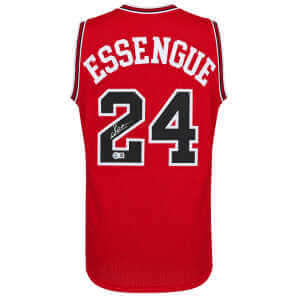 Noa Essengue Signed Red Custom Basketball Jersey - (Beckett)