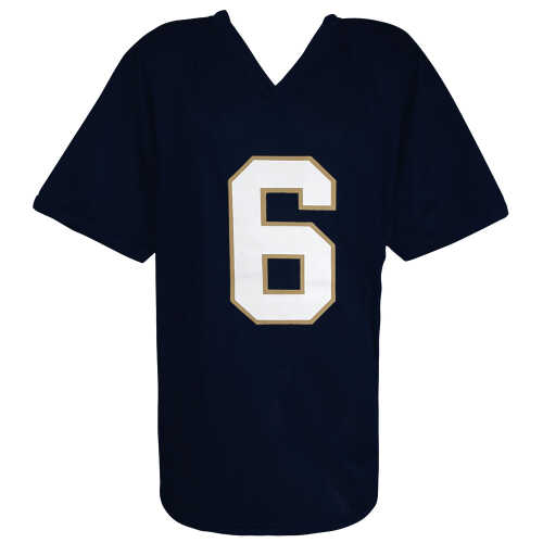 Jordan Faison Signed Navy Custom College Football Jersey - Image 3