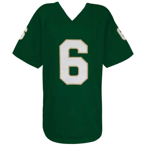 Jordan Faison Signed Green Custom College Football Jersey - Image 3