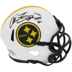 Buy Terry Bradshaw Autographed Pittsburgh Steelers Full Size Eclipse Black  Speed Replica Helmet