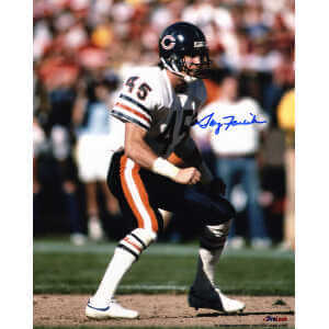 Gary Fencik Signed Chicago Bears Action 8x10 Photo