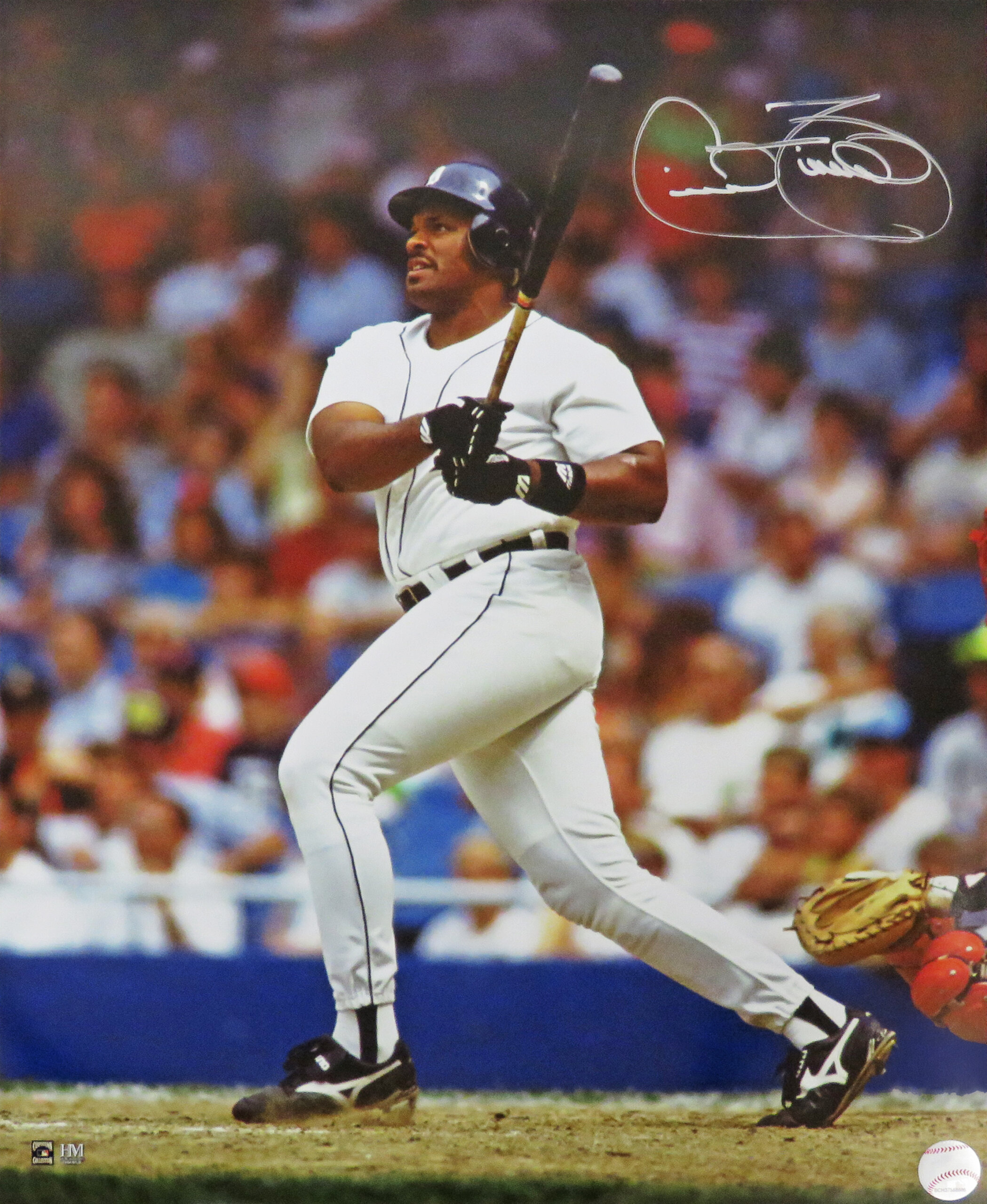 Cecil Fielder Certified Numbered Autographed Card 