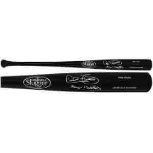 Cecil Fielder Signed Louisville Slugger Pro Stock Black Baseball Bat w/Big Daddy