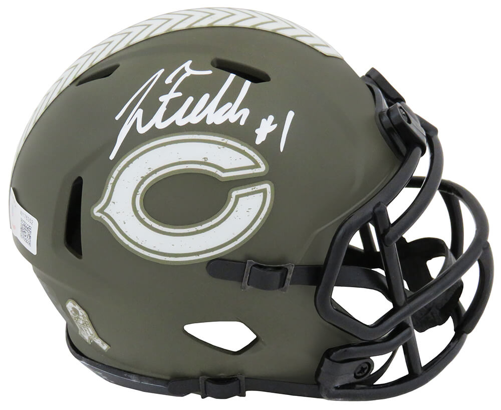 Buffalo Bills Salute To Service Speed Mini Helmet –