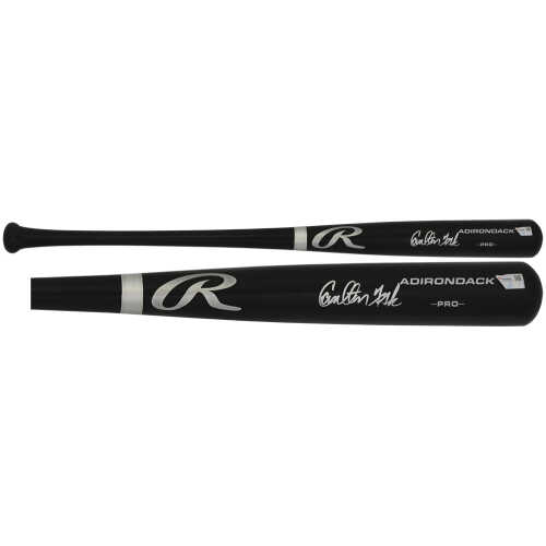 Carlton Fisk Signed Rawlings Pro Blonde Baseball Bat - (Fanatics)