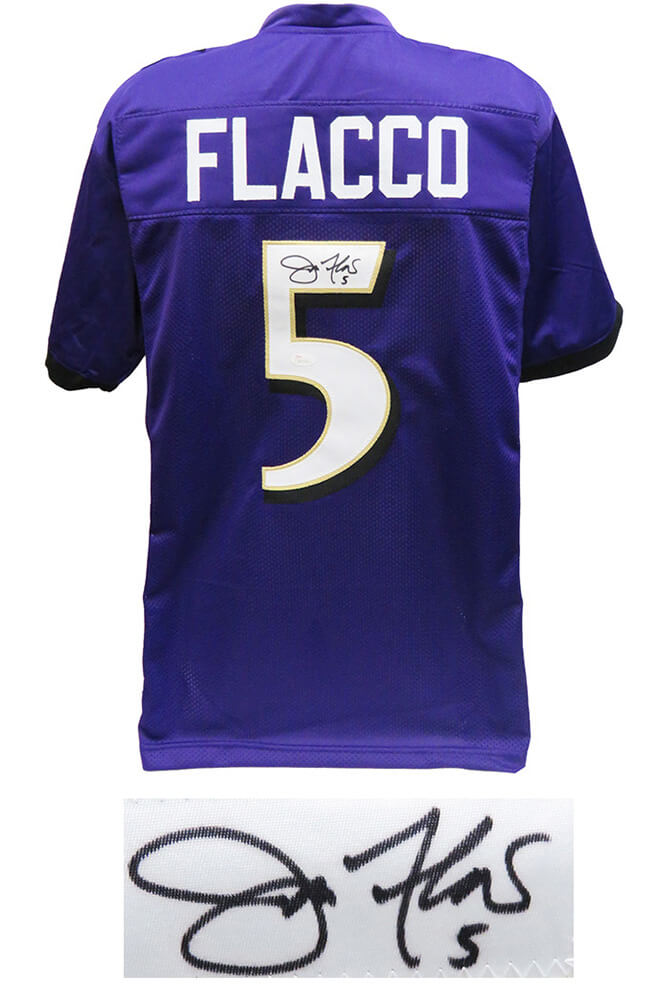 joe flacco signed jersey