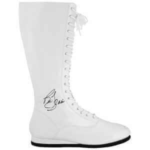 Ric Flair Signed White Wrestling Costume Boot - (JSA)