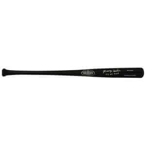 George Foster Signed Louisville Slugger Pro Stock Black Baseball Bat w/77 NL MVP