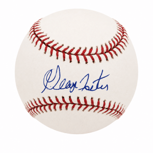George Foster Signed Rawlings (Selig) MLB Baseball