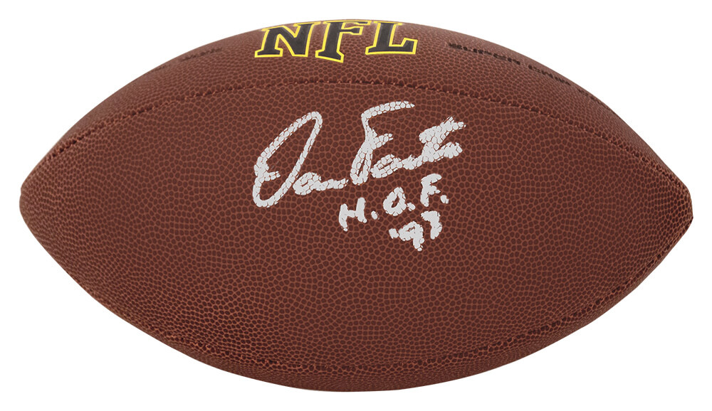 Dan Fouts Signed Wilson Super Grip Full Size NFL Football w/HOF'93 –  Schwartz Sports Memorabilia