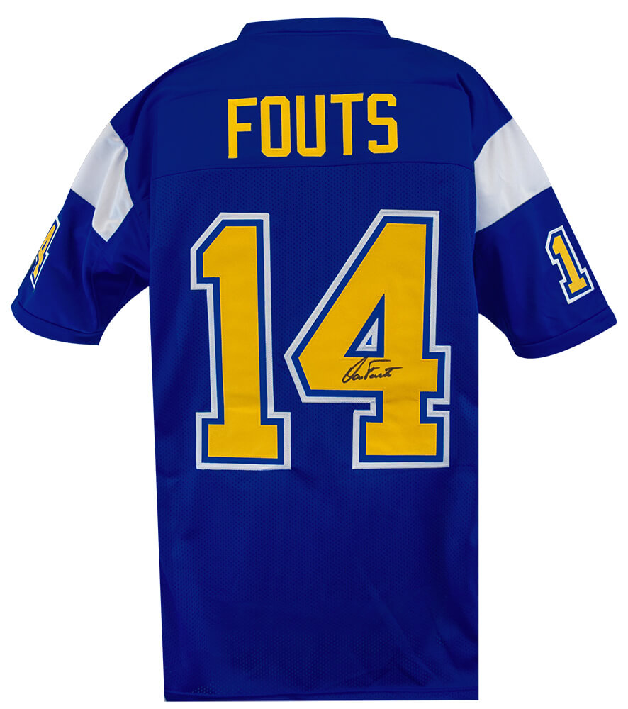 Dan Fouts Signed Navy T B Custom Football Jersey Schwartz Sports