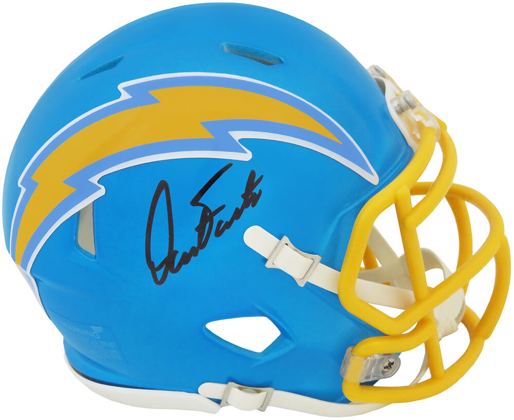 dan fouts signed helmet