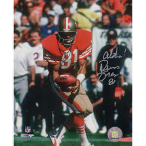Russ Francis Signed San Francisco 49ers Action 8x10 Photo w/Aloha
