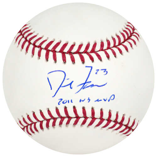 David Freese Signed Rawlings Official MLB Baseball w/2011 WS MVP