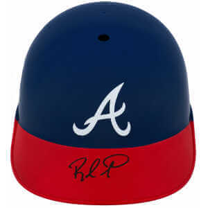 Rafael Furcal Signed Atlanta Braves Replica Souvenir Replica Batting Helmet