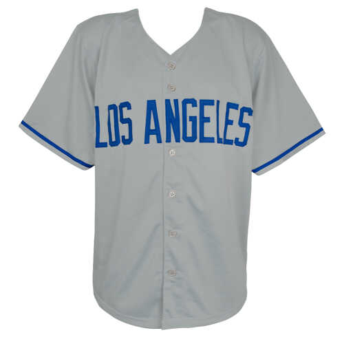 Eric Gagne Signed Grey Custom Baseball Jersey - Image 3