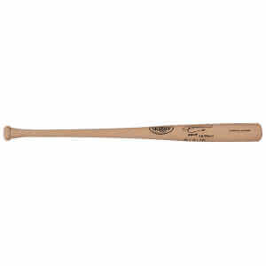 Armando Galarraga Signed Louisville Slugger Pro Stock Blonde Baseball Bat w/28 Up 28 Down 6-2-10