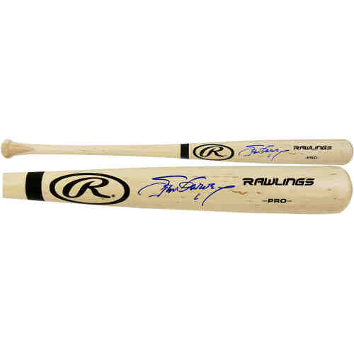 Steve Garvey Signed Rawlings Pro Blonde Baseball Bat