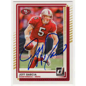 Jeff Garcia Signed San Francisco 49ers 2025 Donruss Football Card #229