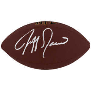 Jeff Garcia Signed Wilson Super Grip Full Size NFL Football