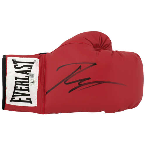 Ryan Garcia Signed Everlast Red Boxing Glove - (Beckett)