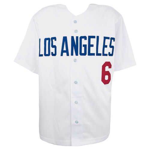 Steve Garvey Signed White Custom Baseball Jersey - Image 3