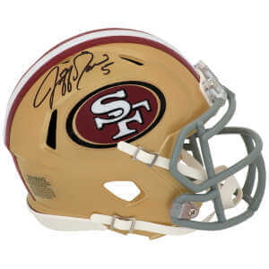 Jeff Garcia Signed San Francisco 49ers Riddell Speed Mini Helmet