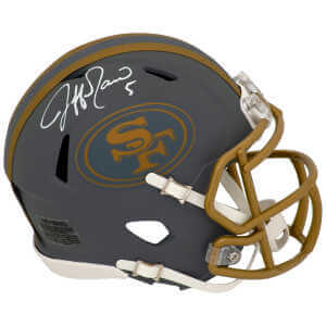 Jeff Garcia Signed San Francisco 49ers SLATE Riddell Speed Mini Helmet