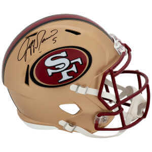 Jeff Garcia Signed San Francisco 49ers Riddell Full Size Speed Replica Helmet