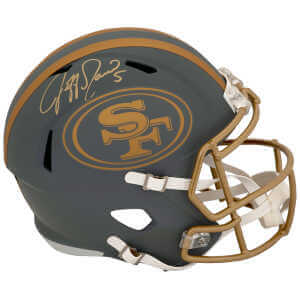 Jeff Garcia Signed San Francisco 49ers SLATE Riddell Full Size Speed Replica Helmet