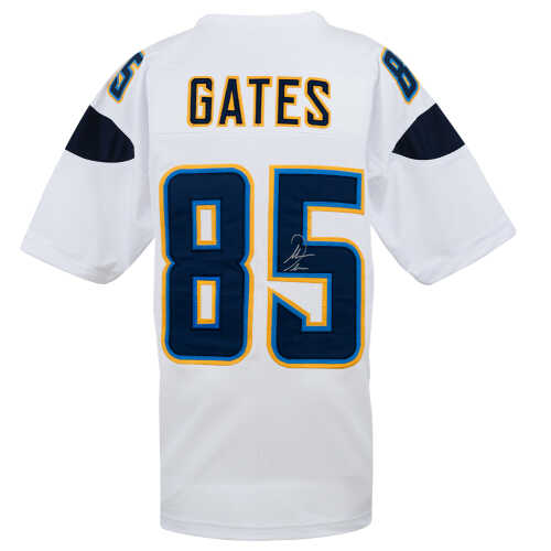 Antonio Gates Signed White Custom Football Jersey - Image 2