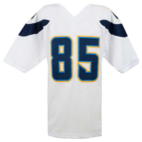 Antonio Gates Signed White Custom Football Jersey - Image 3