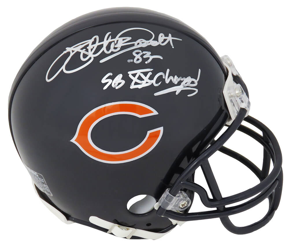 Willie Gault Signed Chicago Bears Riddell Mini Helmet w/SB XX Champs –  Schwartz Sports Memorabilia