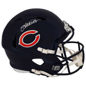 Willie Gault Signed Chicago Bears Riddell Full Size Speed Replica Helmet (In White)