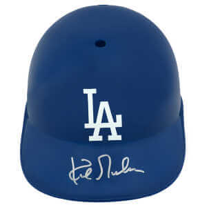 Kirk Gibson Signed Los Angeles Dodgers Souvenir Replica Batting Helmet