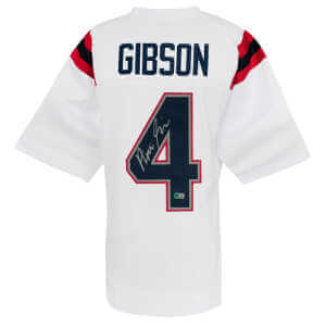 Antonio Gibson Signed White Custom Football Jersey - (Beckett)