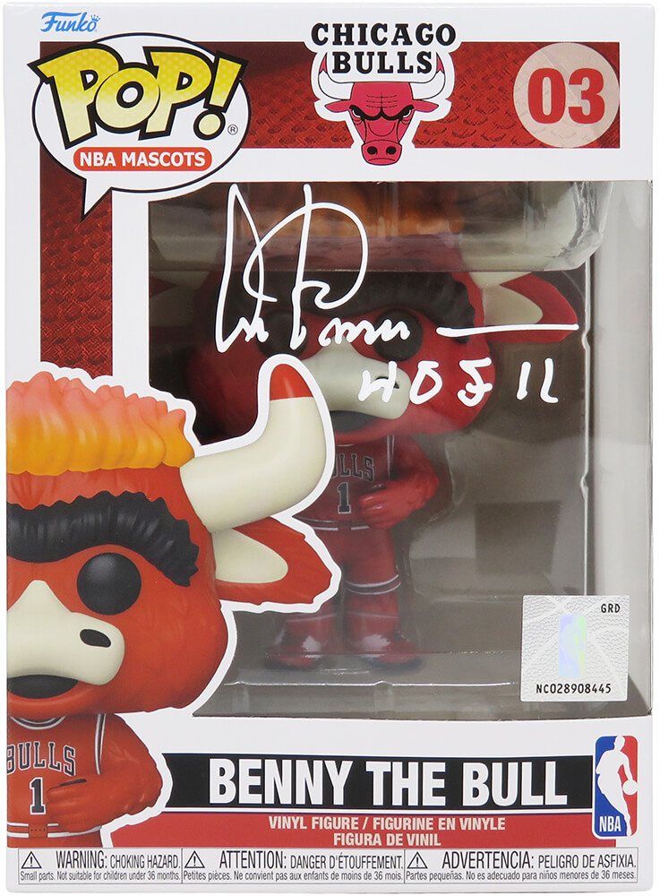 Artis Gilmore Signed Chicago Bulls Bennie The Bull Mascot Funko Pop #3  w/HOF'11 – Schwartz Sports Memorabilia