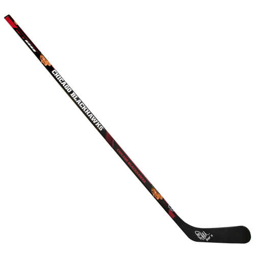 Doug Gilmour Signed Chicago Blackhawks Franklin 48-Inch Left-Handed Full Size Hockey Stick w/HOF'11 - Image 2