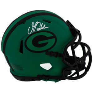 Matthew Golden Signed Green Bay Packers RAVE Riddell Speed Mini Helmet