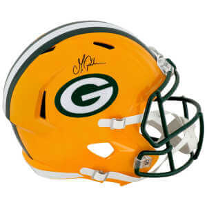 Matthew Golden Signed Green Bay Packers Riddell Full Size Speed Replica Helmet