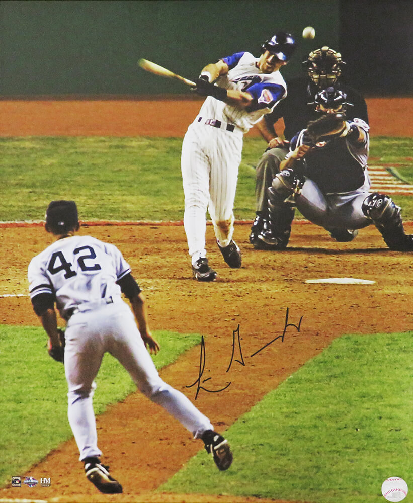Luis Gonzalez Signed Arizona Diamondbacks 2001 World Series Game Winning  Hit 16x20 Photo