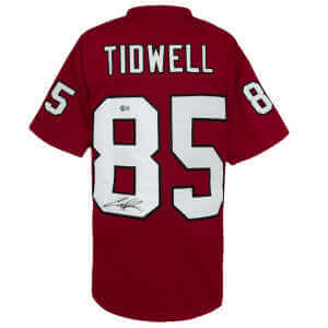 Cuba Gooding Jr Signed Red 'Tidwell #85' Custom Football Jersey - (Beckett)