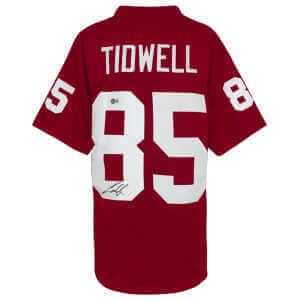 Cuba Gooding Jr Signed Red 'Tidwell' Custom Football Jersey - (Beckett)