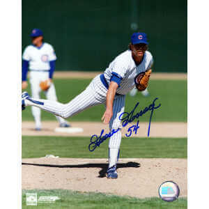 Goose Gossage Signed Chicago Cubs Pitching 8x10 Photo