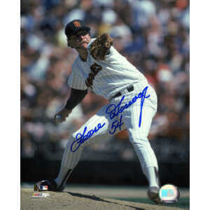 Goose Gossage Signed San Diego Padres Pitching 8x10 Photo