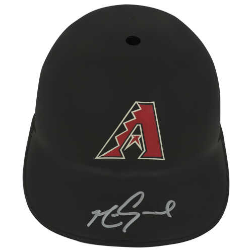 Mark Grace Signed Arizona Diamondbacks Souvenir Replica Batting Helmet