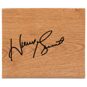Horace Grant Signed 5&times;6 Wood Floor Piece