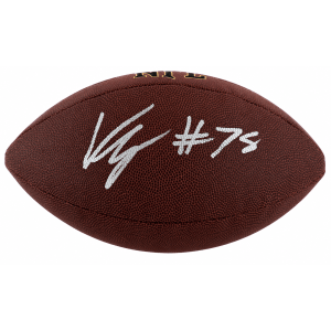 Kenneth Grant Signed Wilson Super Grip Full Size NFL Football
