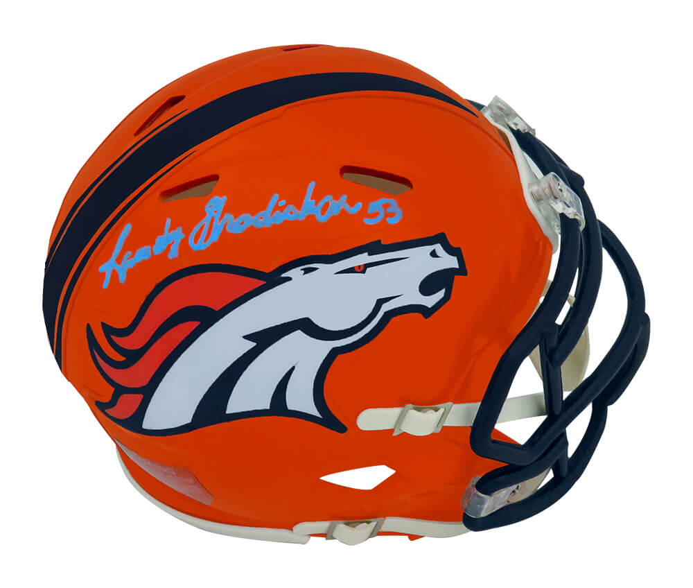 Randy Gradishar Signed Denver Broncos FLASH Riddell Speed Mini Helmet –  Schwartz Sports Memorabilia