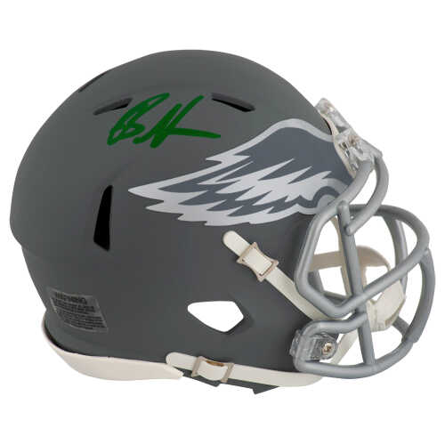 Brandon Graham Signed Philadelphia Eagles SLATE Riddell Speed Mini Helmet